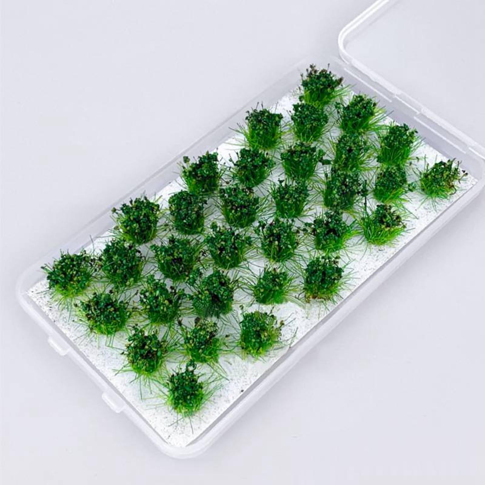 Cluster Grass Tufts Miniature Static Scenery Model Artificial Grass Railway 32 strains