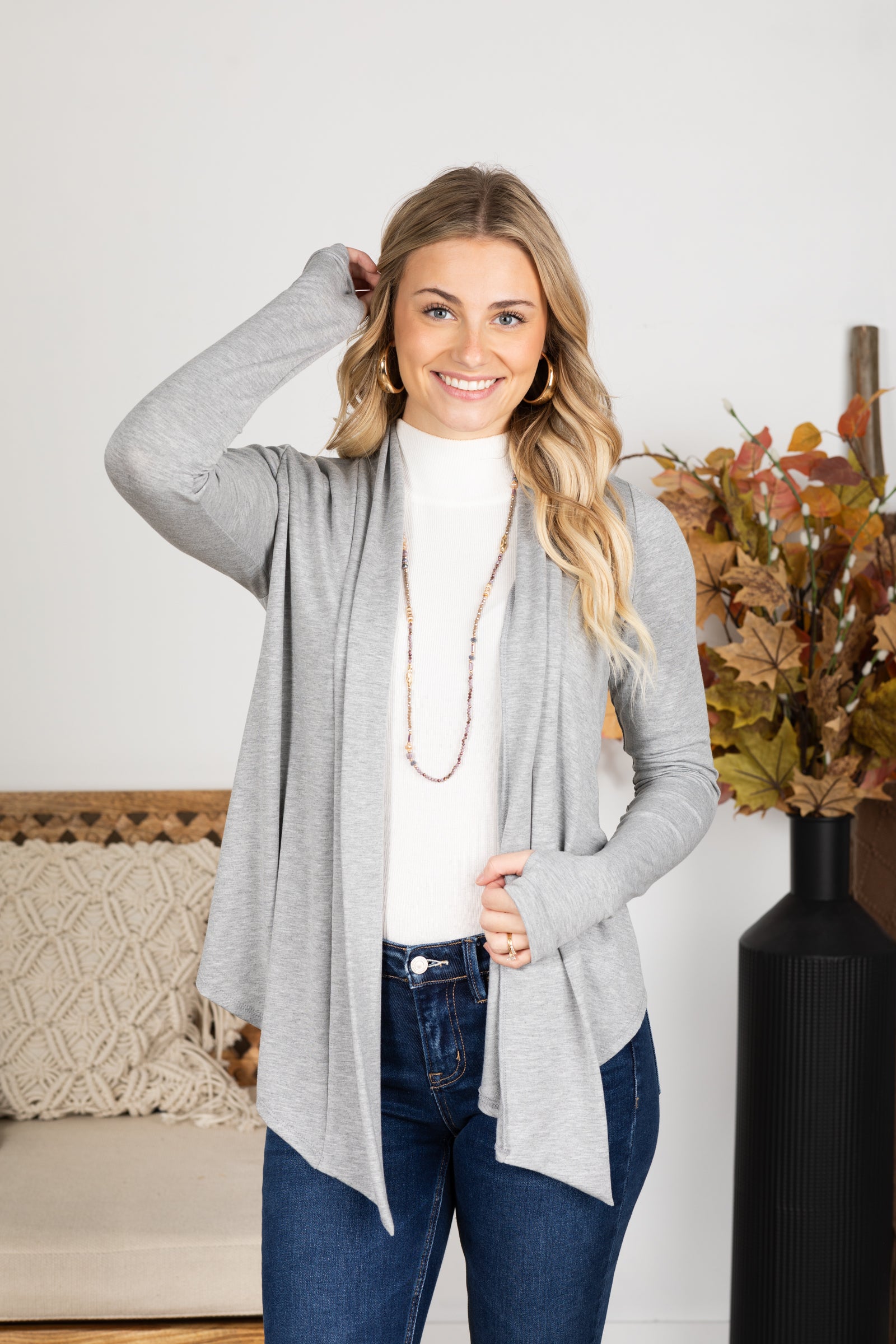 French Terry Cardigan