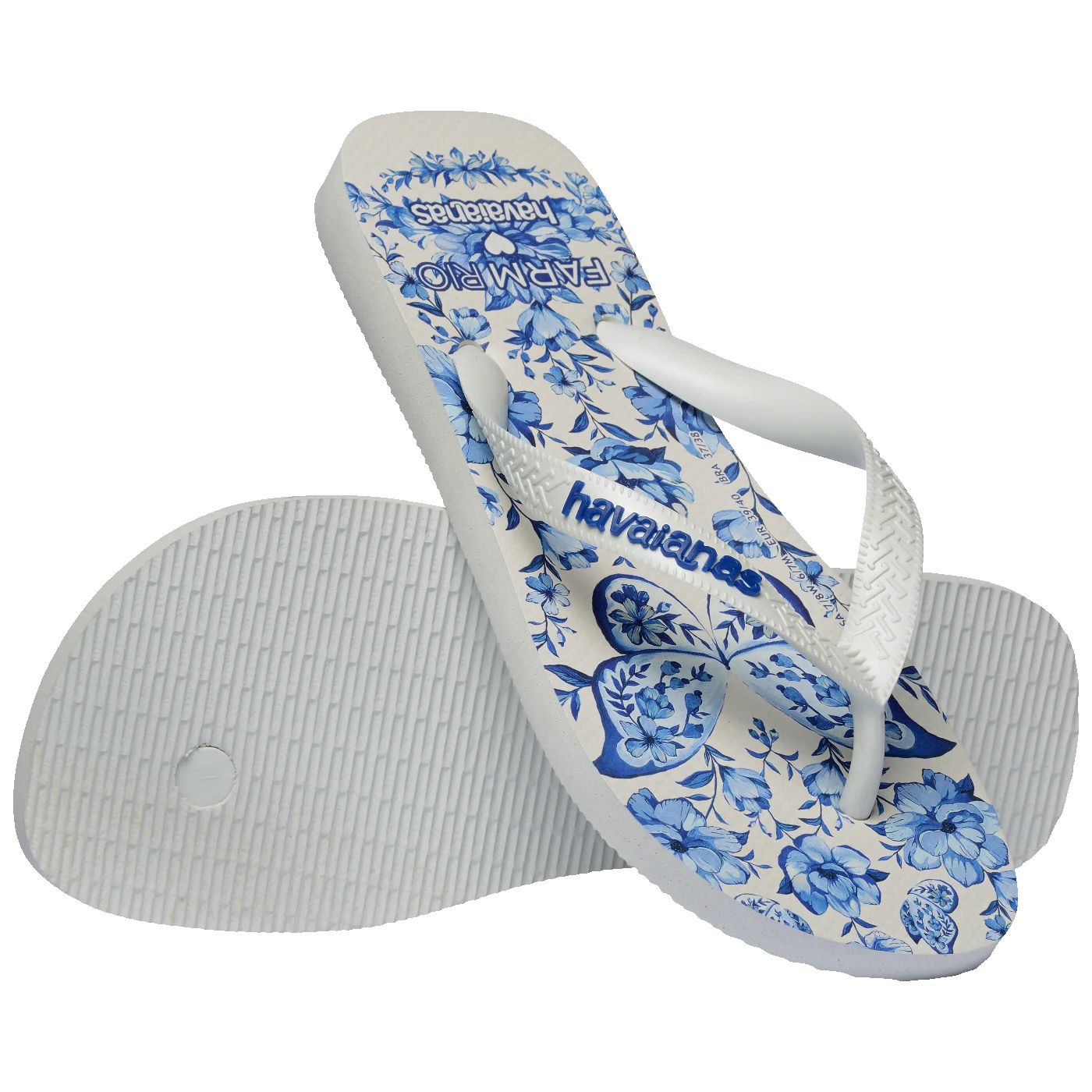 Chinelo Havaianas Farm Jardim de Porcelana