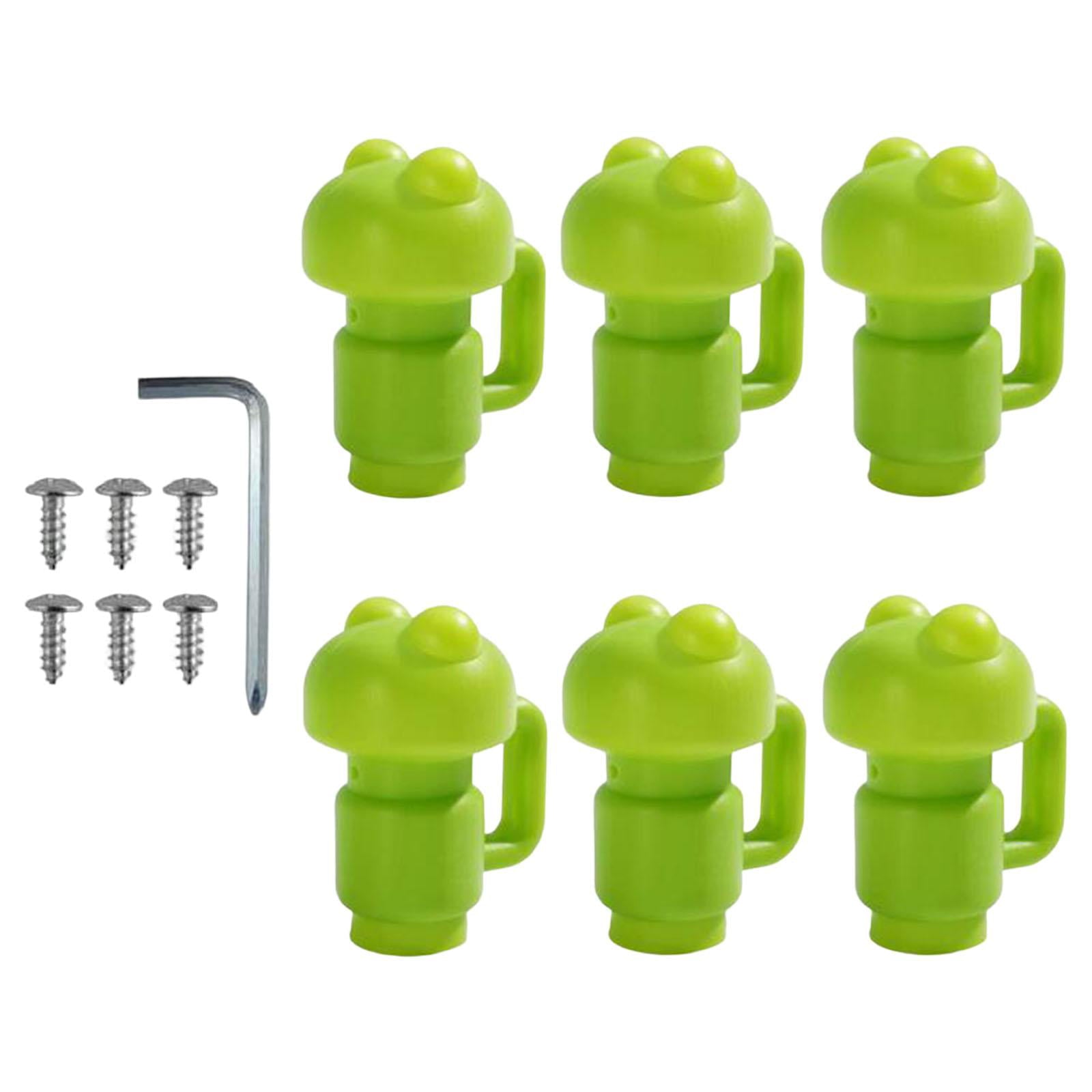 Portable Trampoline Enclosure Pole Cover Durable Replacement Accessories Green