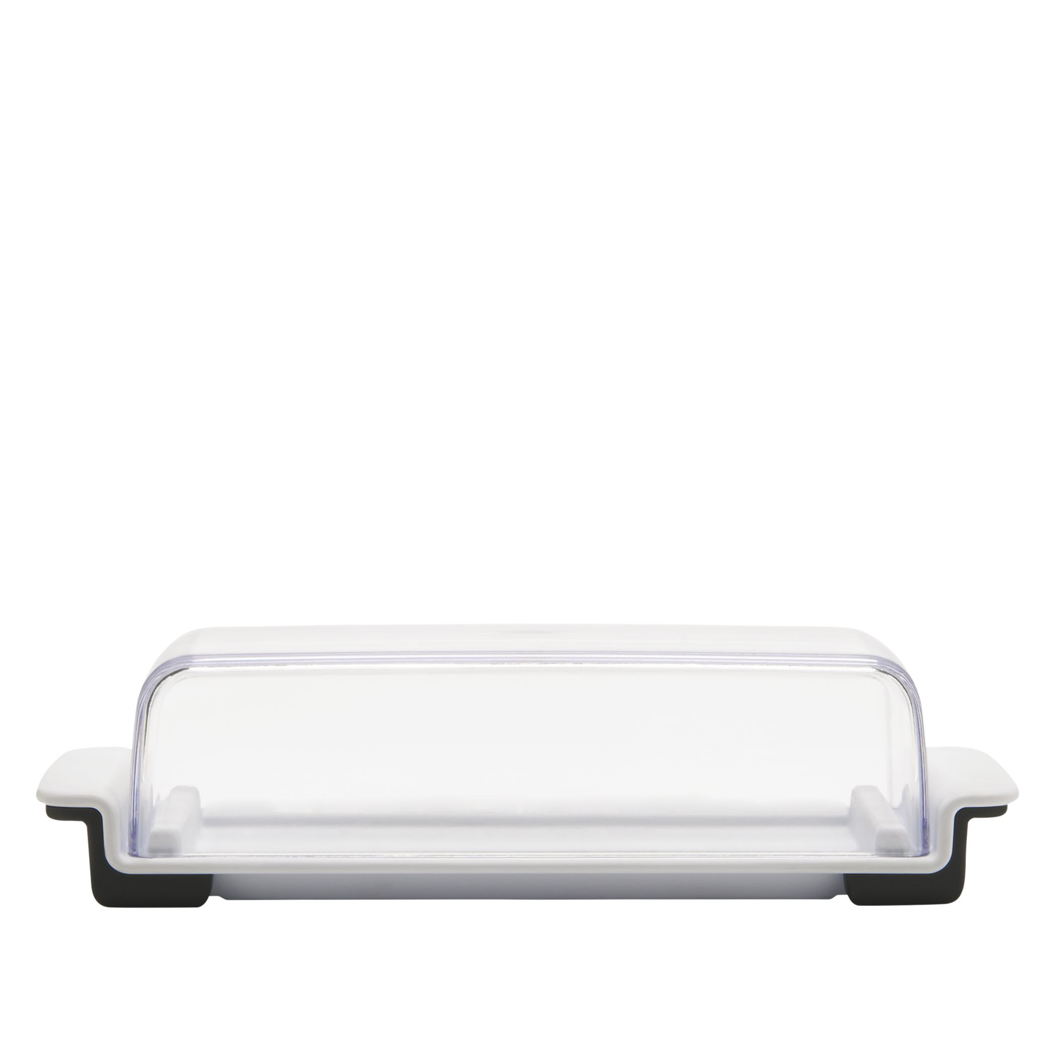OXO 11122500 Good Grips Butter Dish， White/Clear