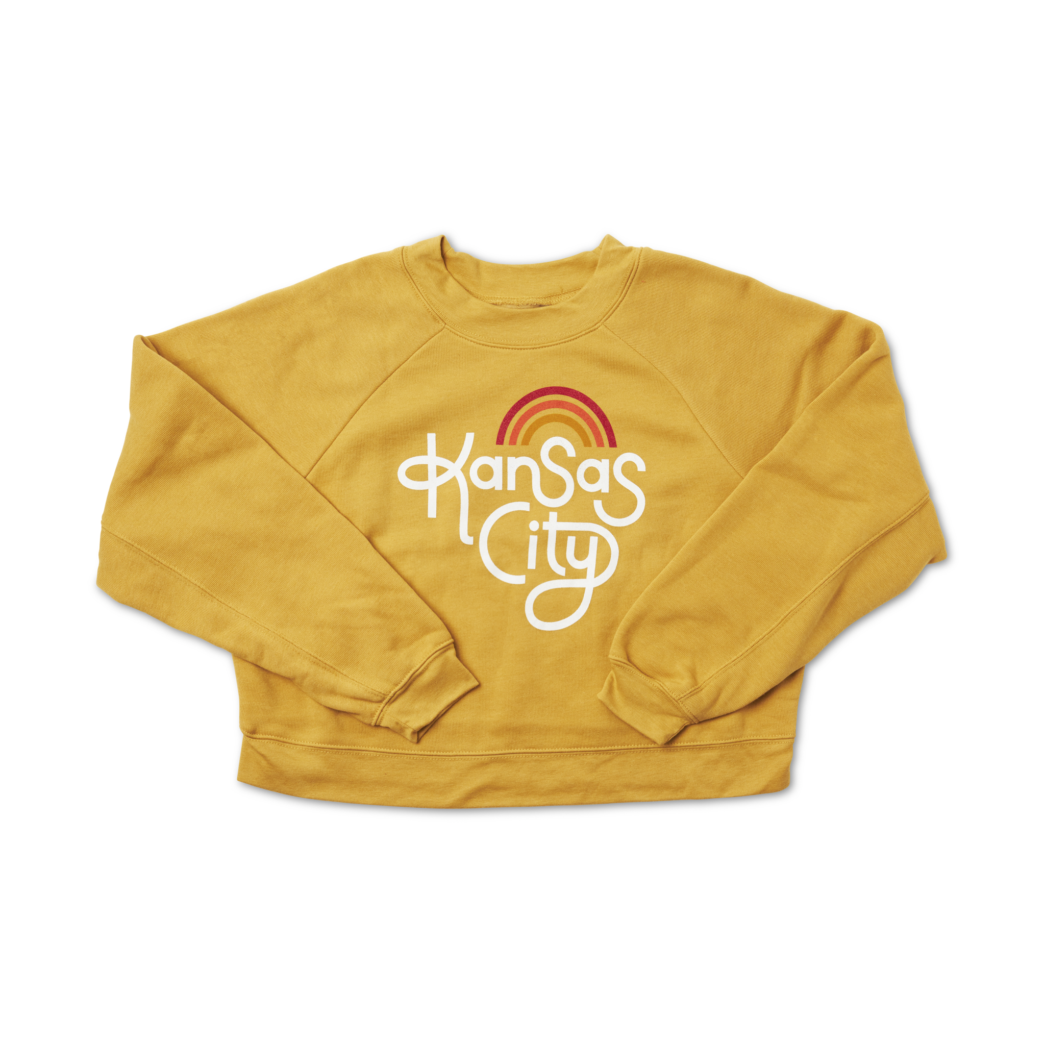 Retro Kansas City Cropped Sweatshirt