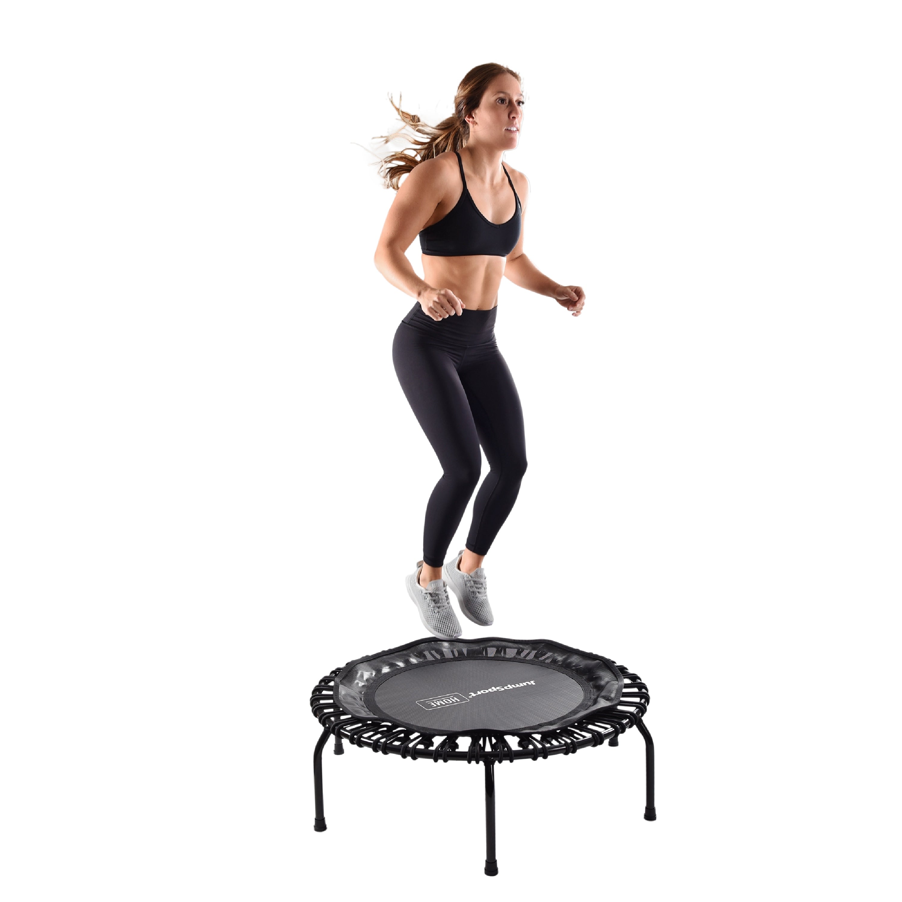 Jumpsport 40 in. Home Fitness Trampoline 105 Light Weight Mini Trampoline