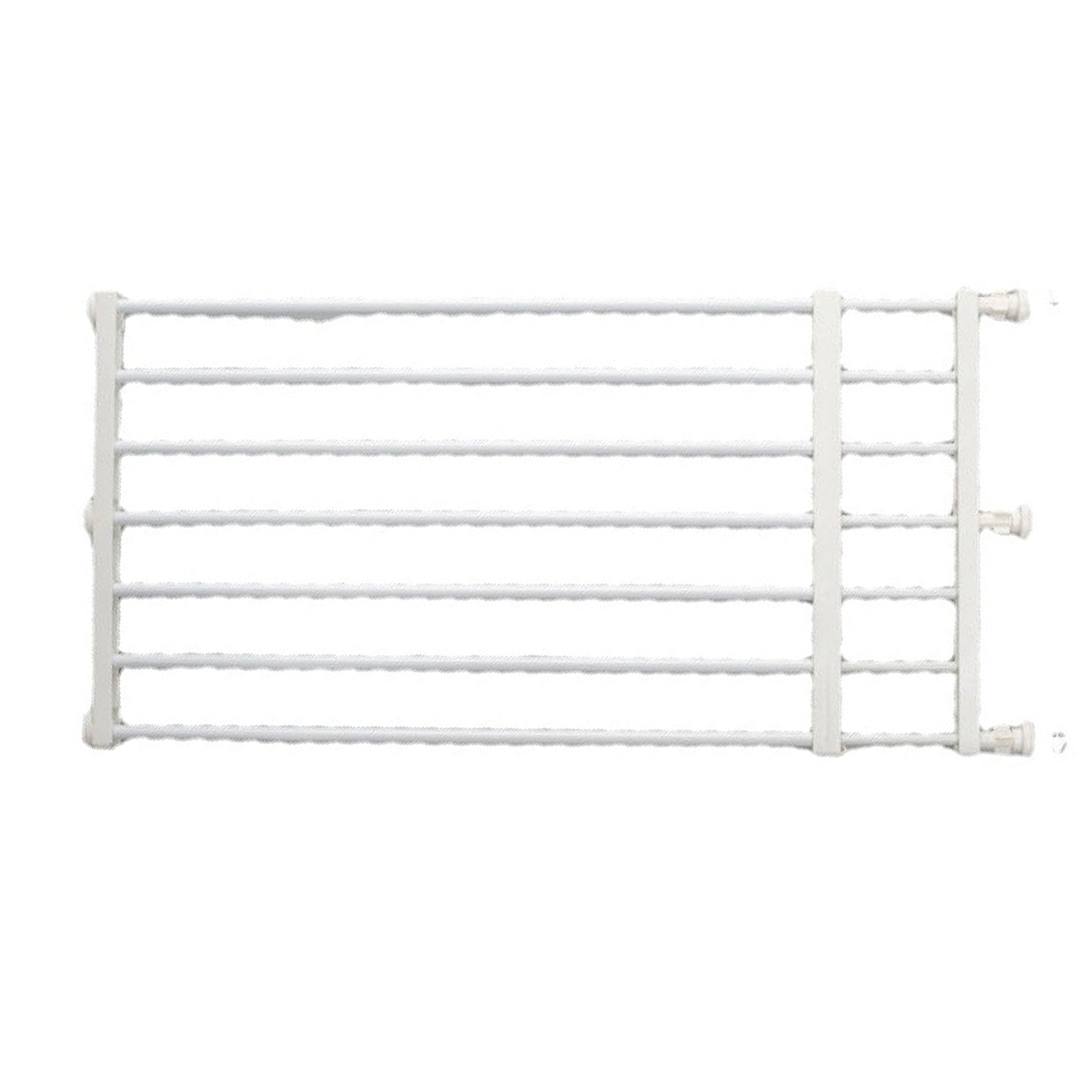 Metal Pet Gates - 22-39.37 Inch Extra Wide Pressure Mounted Dog Gate for Stairs Doorways - Pet Gate with Door Walk Through Easy Step NO Need Tools NO Drilling， Adjust Size (Black)