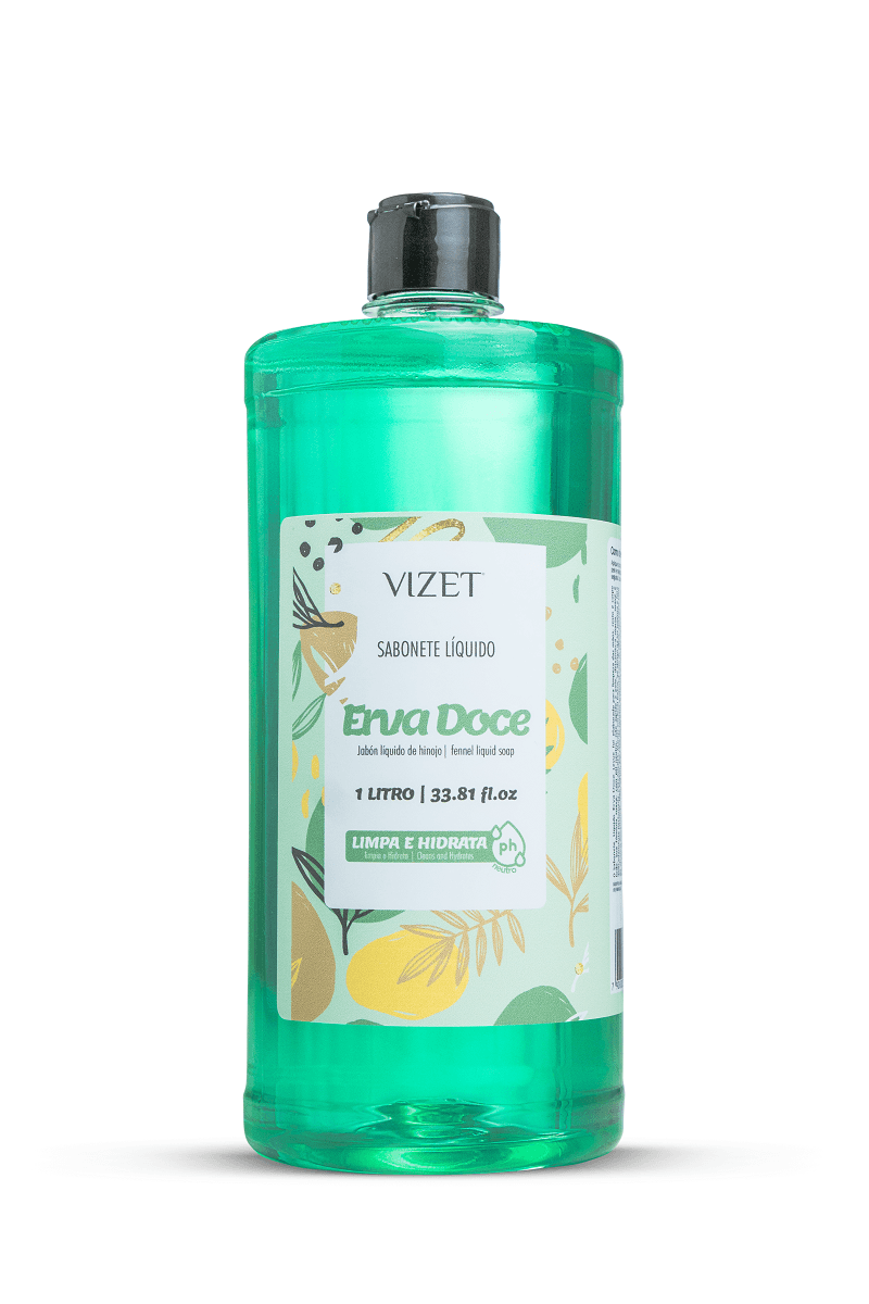 Sabonete Liquido Vizet Erva Doce 1l