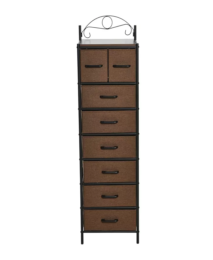 Household Essentials Storage Tower， 8 Drawer