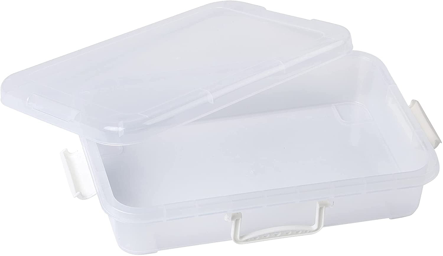 15" Portable Sensory Play Tray with Lid, Fill with Water, Sand, Beads