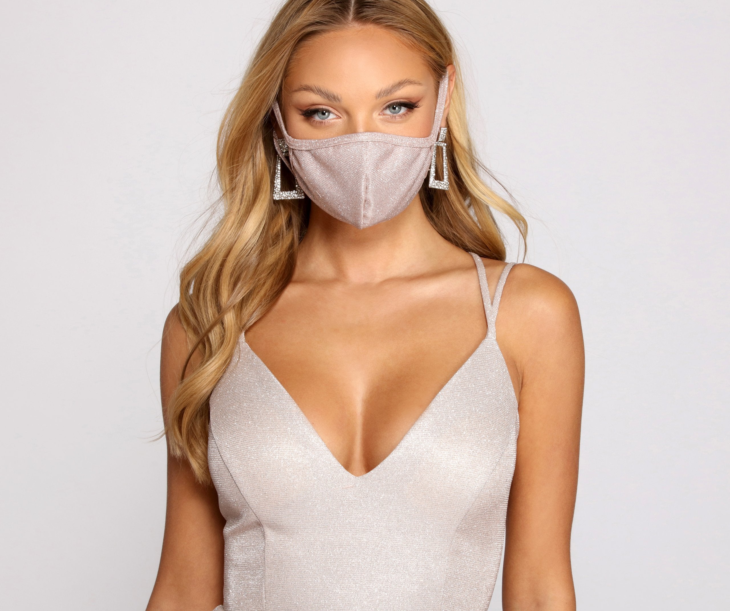 Glam Glitter Face Mask