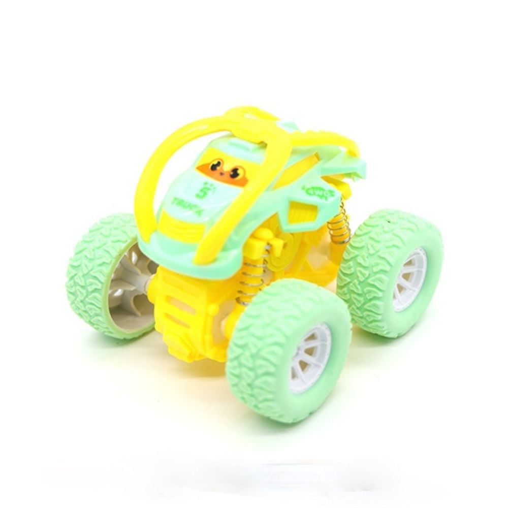 Car Model 4 Wheels Racing Game Dinosaur Off-road Vehicle Police Car Inertia Car Toy Toy Vehicles Pullback Car Action Figure MALONKA GREEN