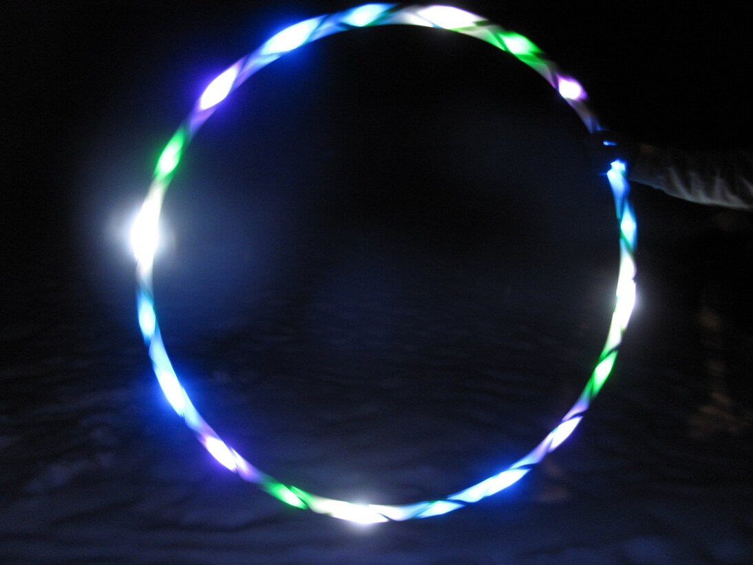 Eyes of the World LED Hoop
