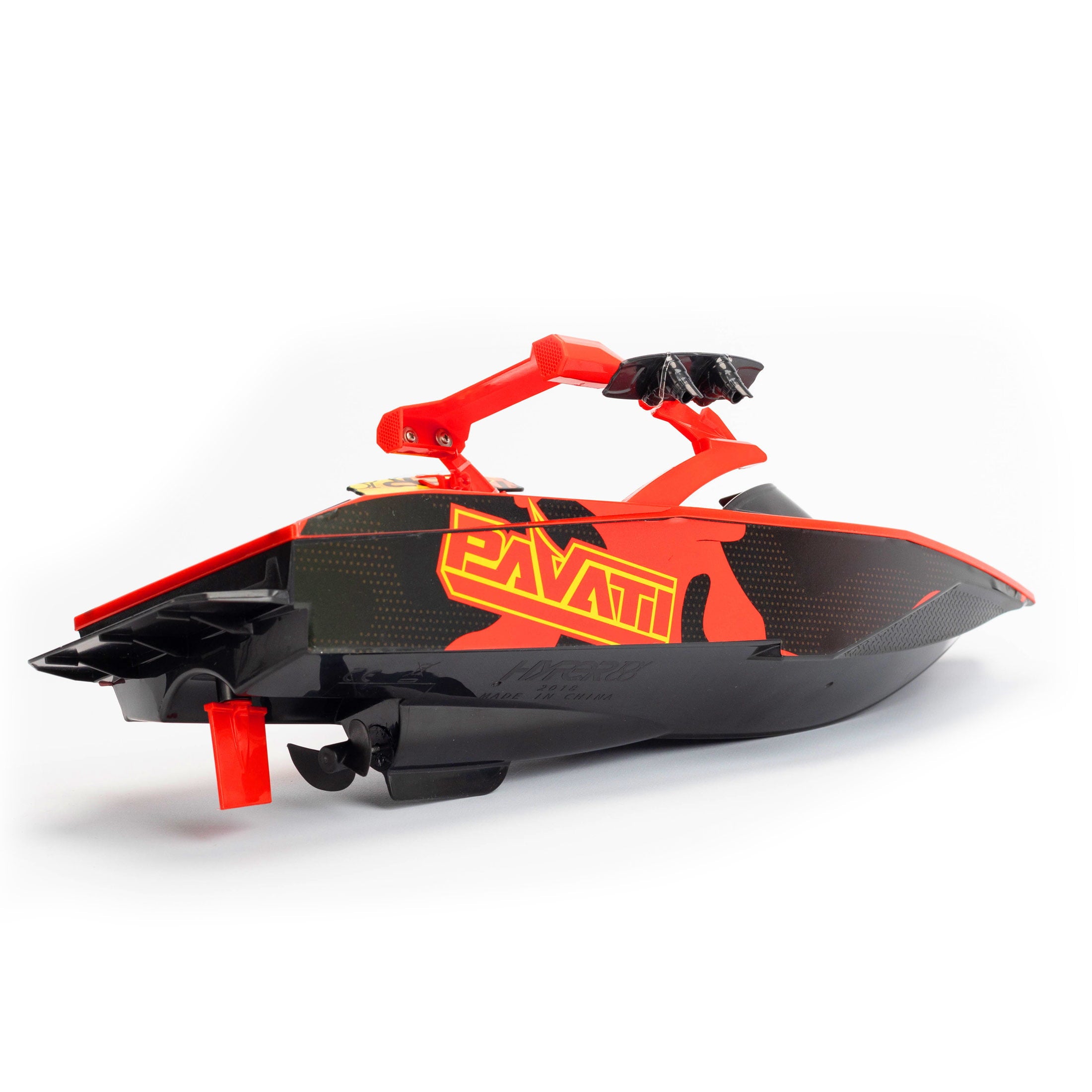 Hyper Toy Company 1:18 Pavati Remote Control Wakeboard Boat， with Waterproof Controller， Colors May Vary