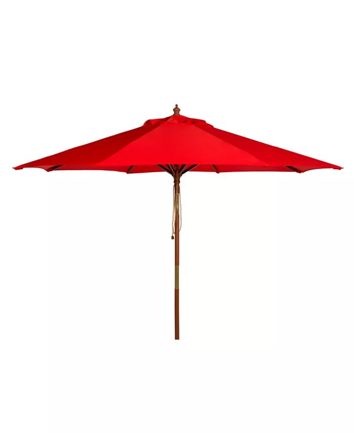 Safavieh Cannes 9' Wooden Umbrella