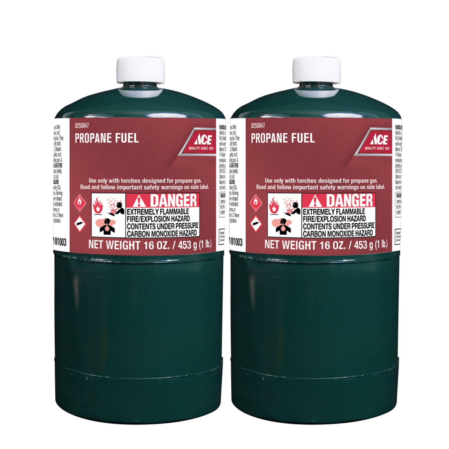 Ace 16 oz Steel Propane Fuel Cylinder