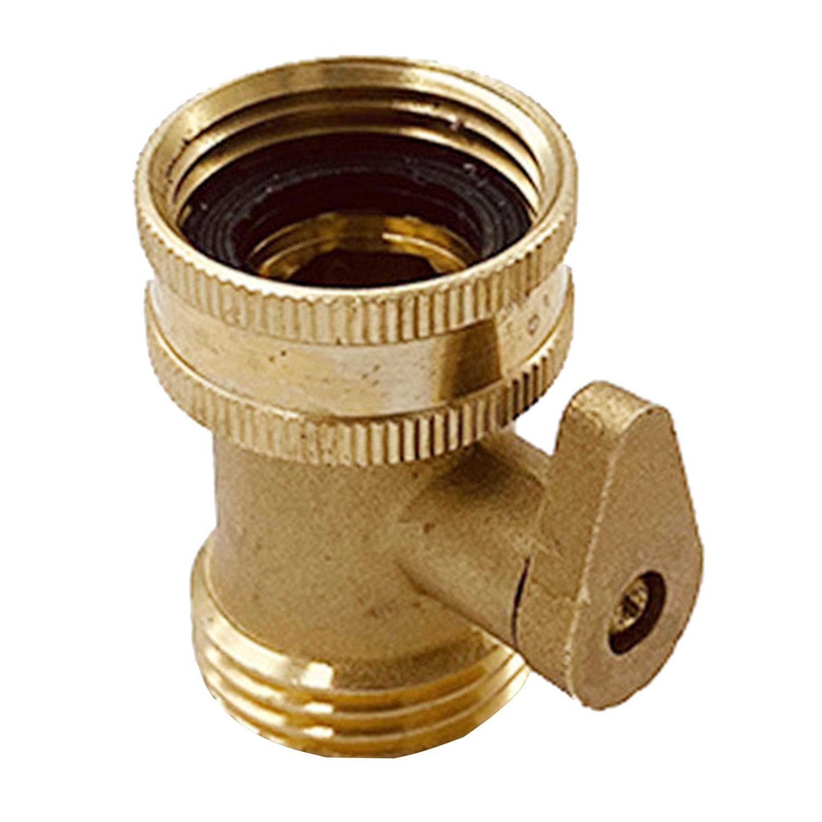 Heavy Duty Garden Hose Adapter Water Connectors Connection Tube Fittings Valve
