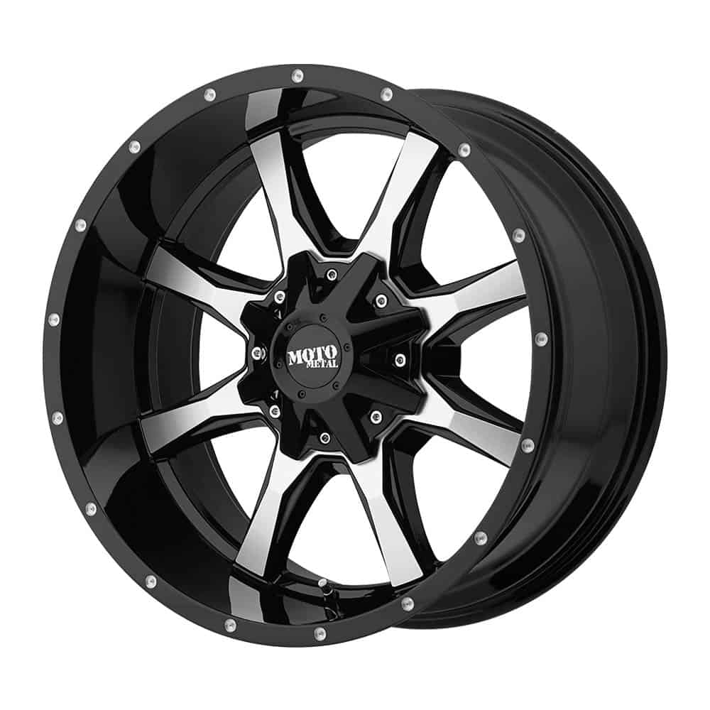 Moto Metal MO970 MO970 17X9 6X135/5.5 G-BLK MACH -12MM