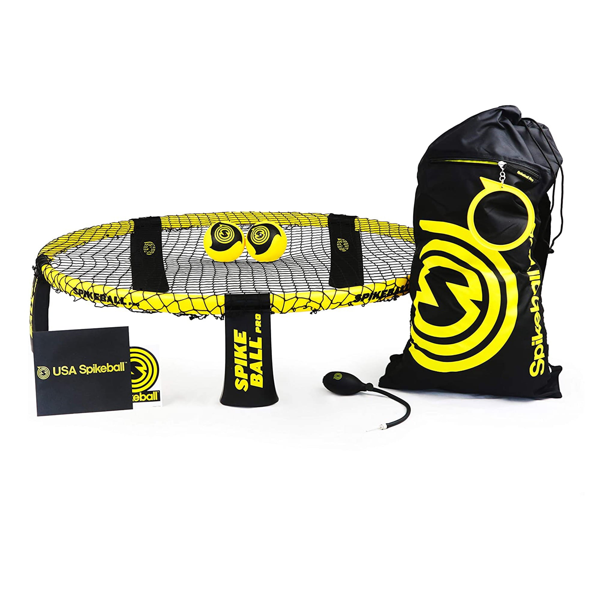 Spikeball Portable Tournament Pro Edition Kit w/ Playing Net and Balls