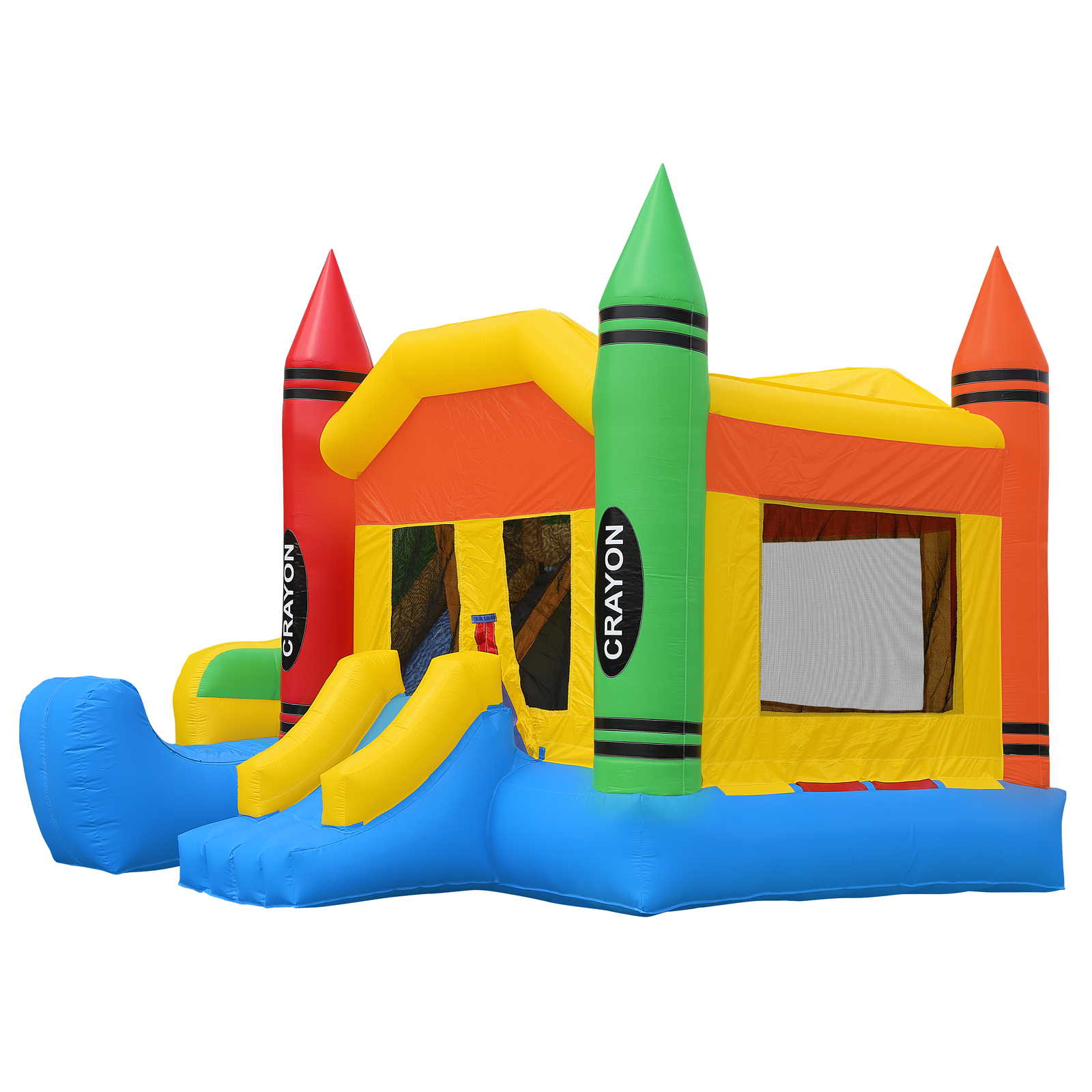 Inflatable HQ Commercial Grade PVC Crayon Jump Bounce House