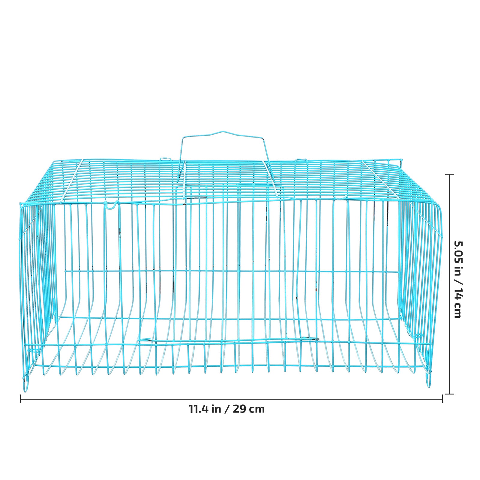 NUOLUX Portable Rabbit Chicken Poultry Cage Metal Iron Pet Cage Pet Dog Kennel Cat Crate