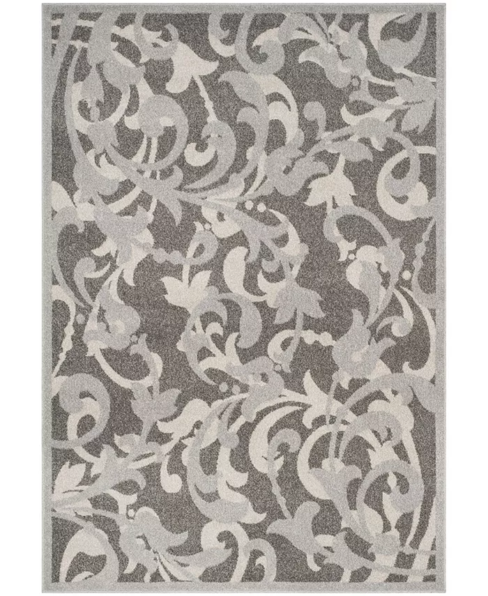 Safavieh Amherst Grey and Light Grey Outdoor Area Rug Collection