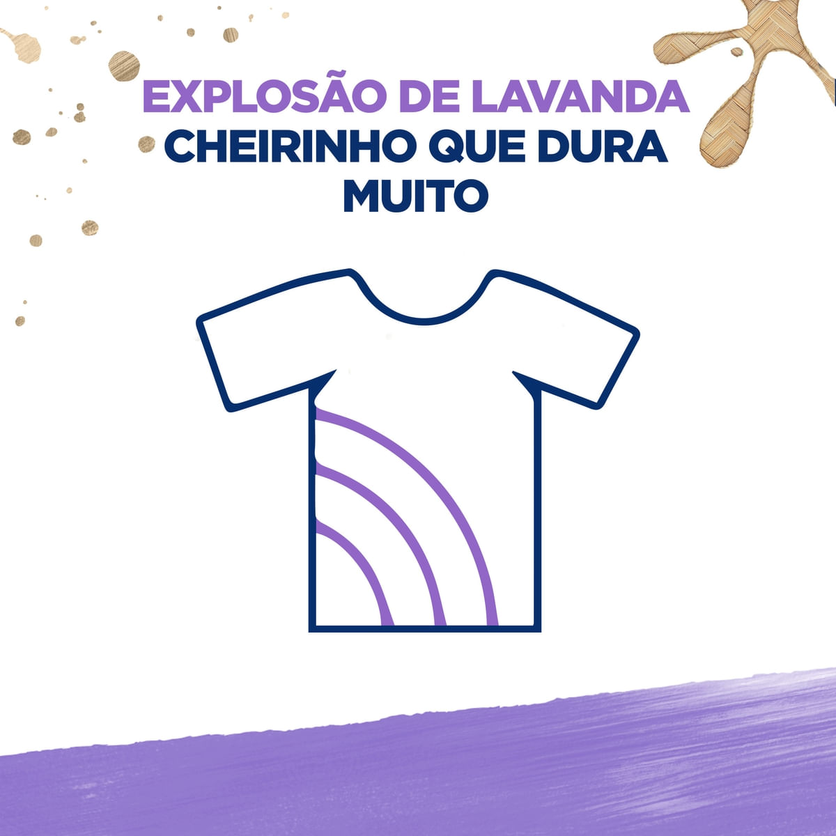 Lava-Roupas Po Lavanda Caixa Omo 800 g