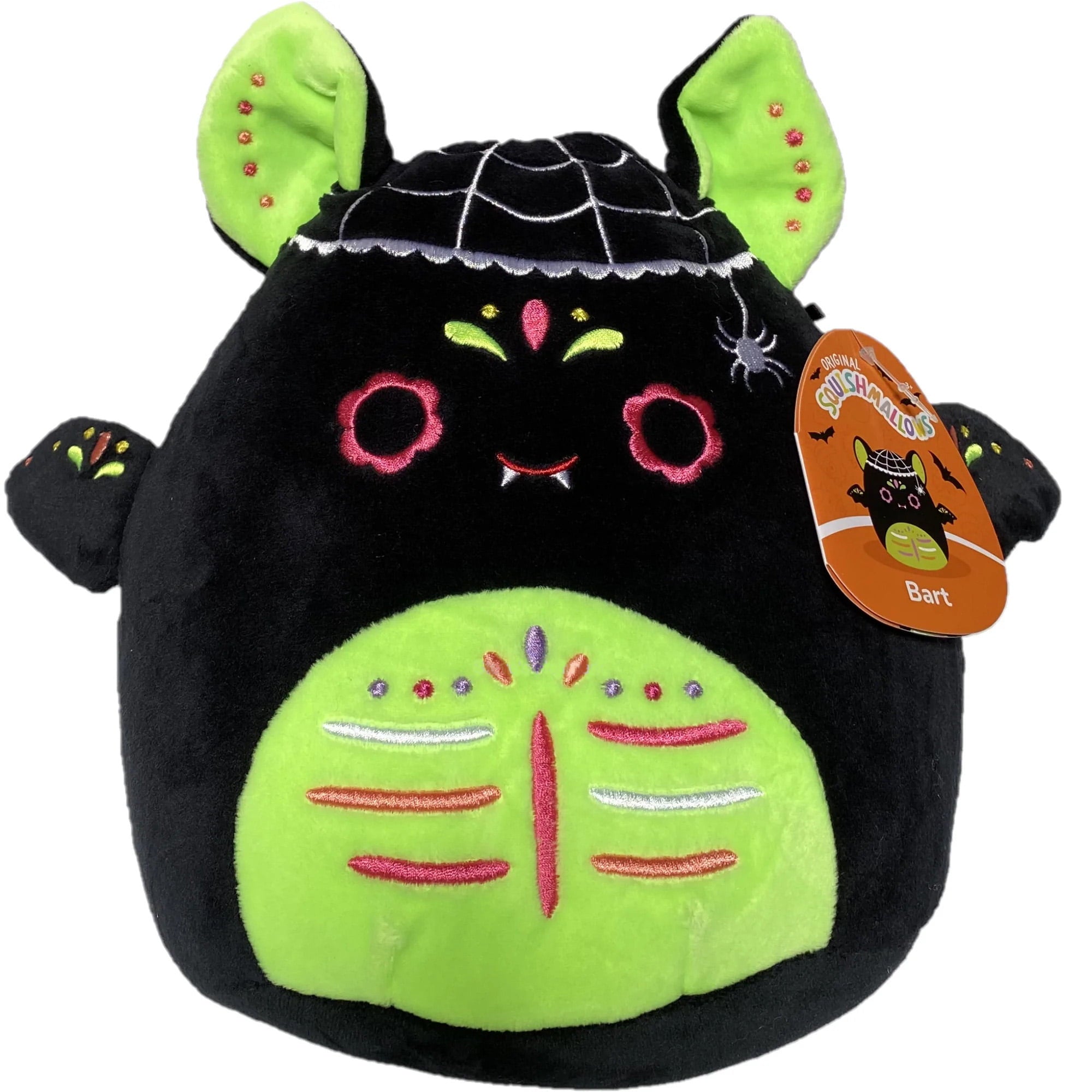 Squishmallow Bart the Bat Day of the Dead 8