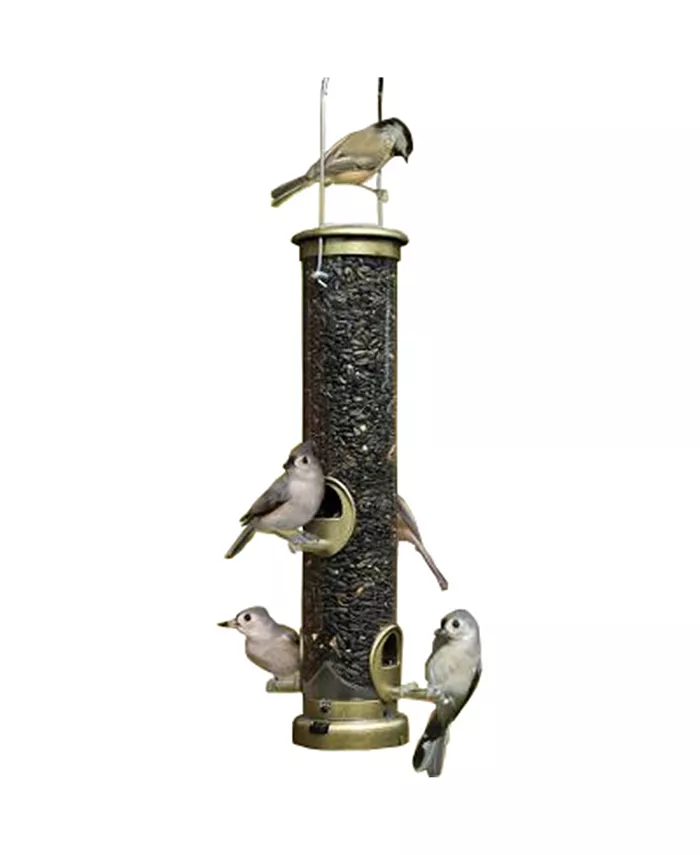Aspects (ASP395) Quick Clean Seed Tube Feeder， Antique Brass， Medium