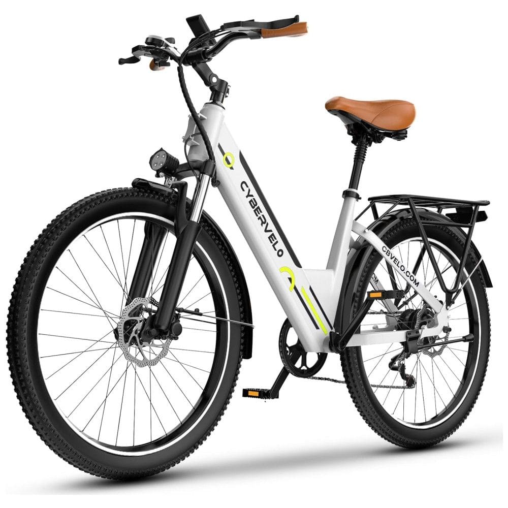 Bicicleta Elétrica Aoango EK2 Branco 26
