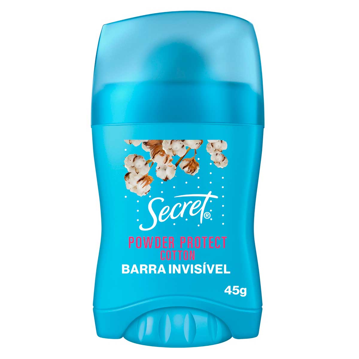Desodorante Barra Antitranspirante Secret Algodao 45g