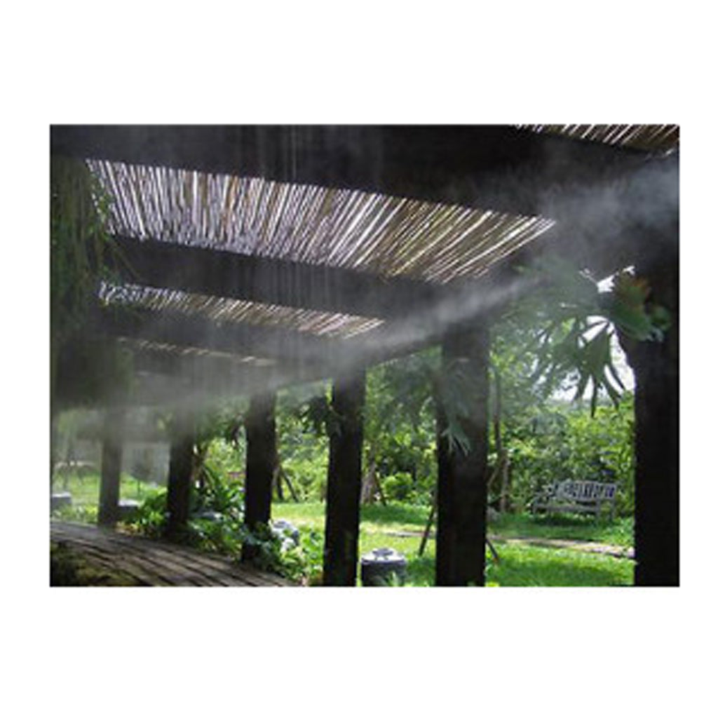 Brass Misting Nozzles - Low Pressure Misting Sprayer Water Hose Nozzle for Greenhouse， Landscaping， Outdoor Cooling Mister .8mm (8#) 0.8mm (8)