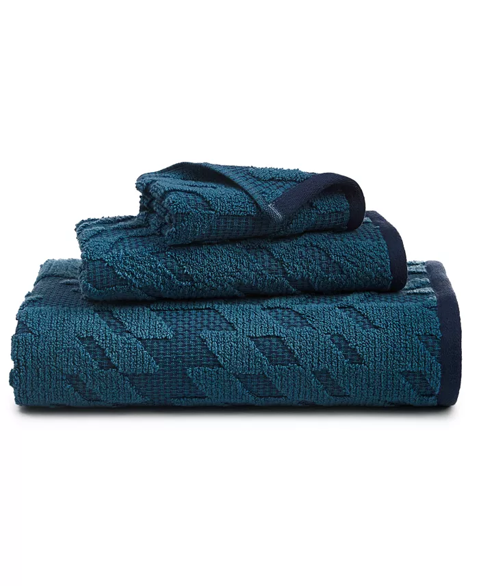 Hotel Collection CLOSEOUT! for Hotel Collection Mesa Sculpted Cotton 3-Pc. Towel Bundle， Created for Macy's