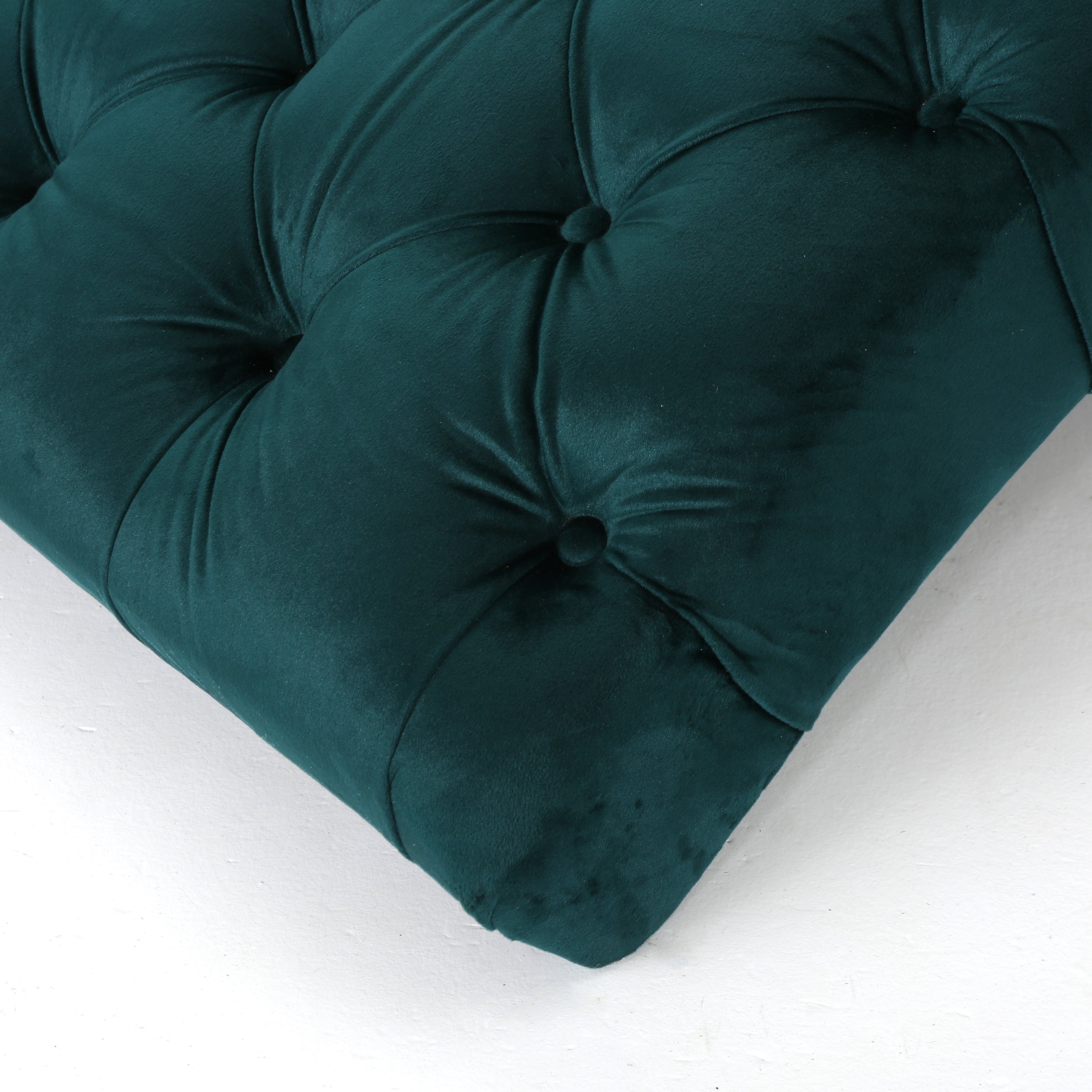 Grasby Tufted New Velvet Chaise Lounge