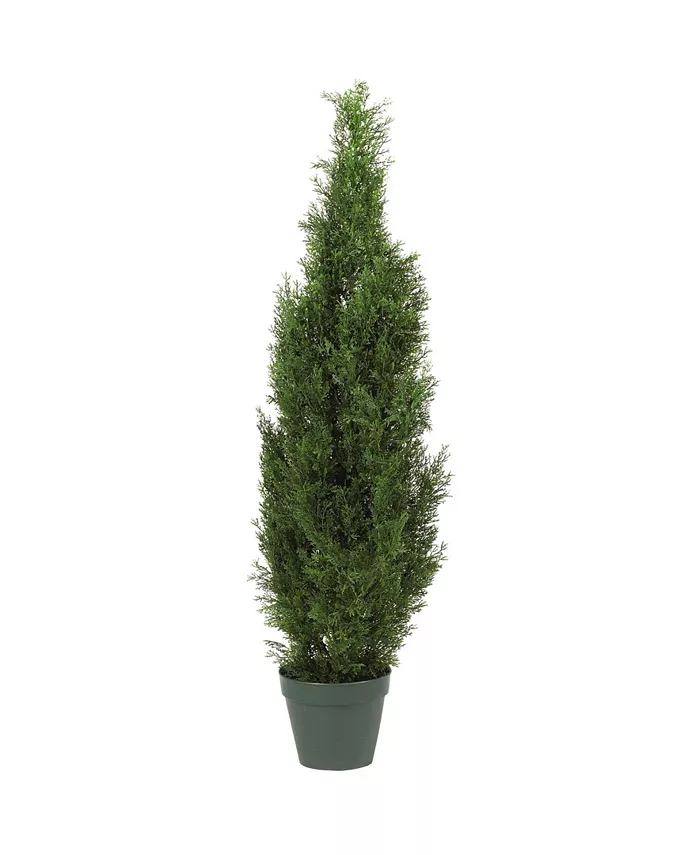 Nearly Natural 4' Cedar Indoor Outdoor Artificial Tree