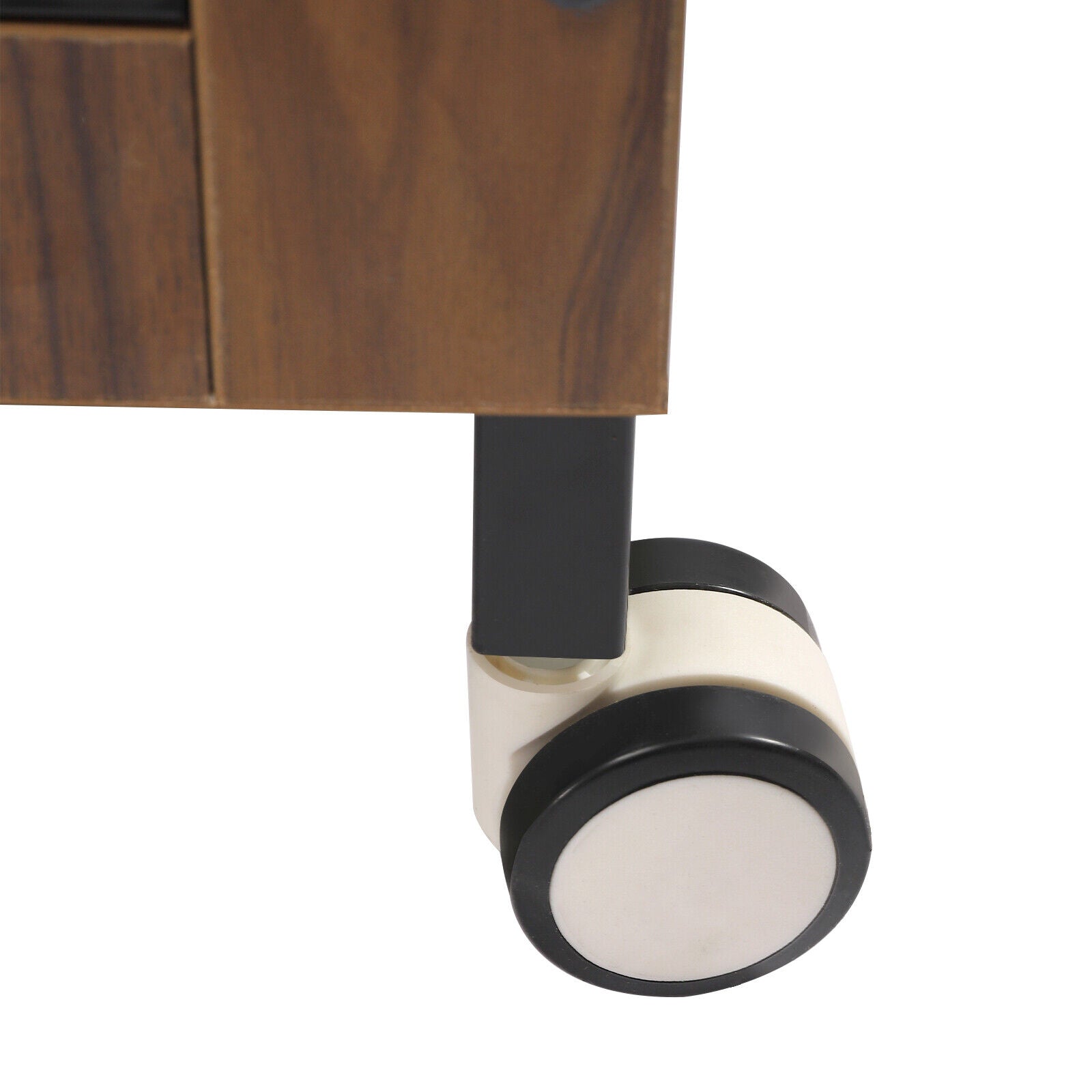 Miumaeov Heavy Duty Dog Crate Furniture Hard-Sided Furniture Style Cage Dog Crates for Large Dogs with Lockable Caster Wheels and Removable Tray Indoor Dog Kennel 38.6 x 25.2 x 30.1in