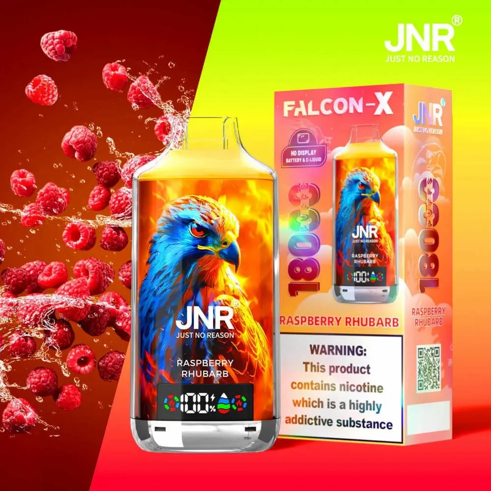 🔥JNR Falcon-X 18K 💨 Smart Display Disposable