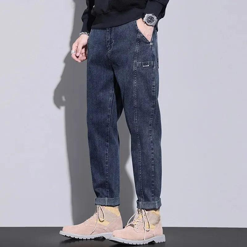 Calça Jeans Vittorio™ Luxo Casual - Estilo e Versatilidade Para o Homem Moderno!