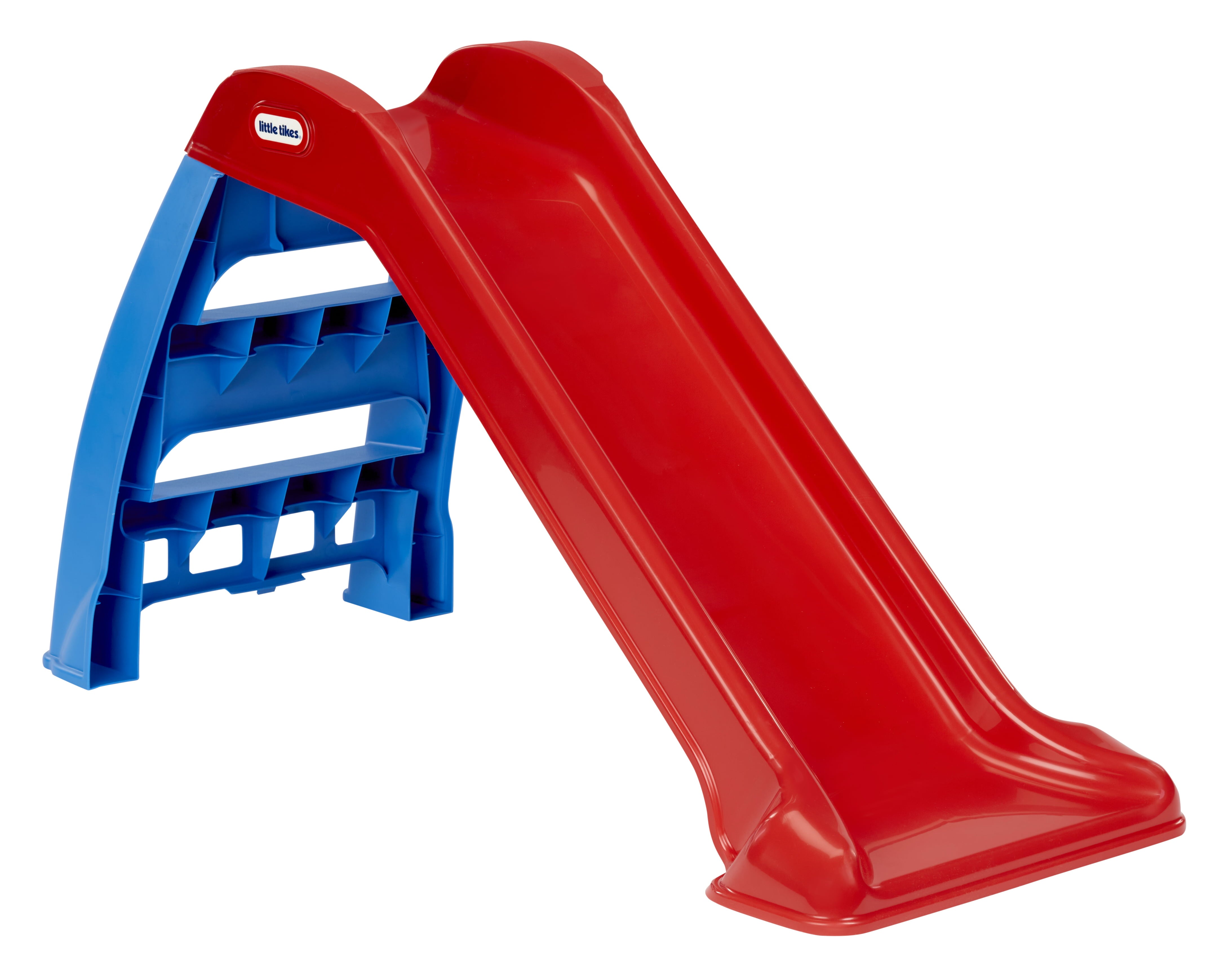 Little Tikes First Slide for Kids， Easy Set Up for Indoor Outdoor， Easy to Store， for Toddlers Ages 18 Months - 6 years