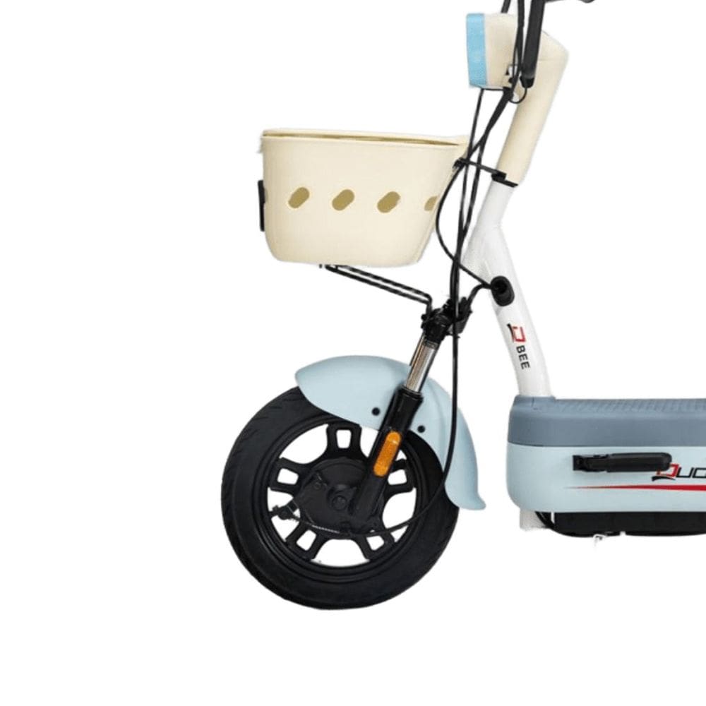 Bicicleta Elétrica Scooter com Alarme 500W 48V Bee Azul Duos