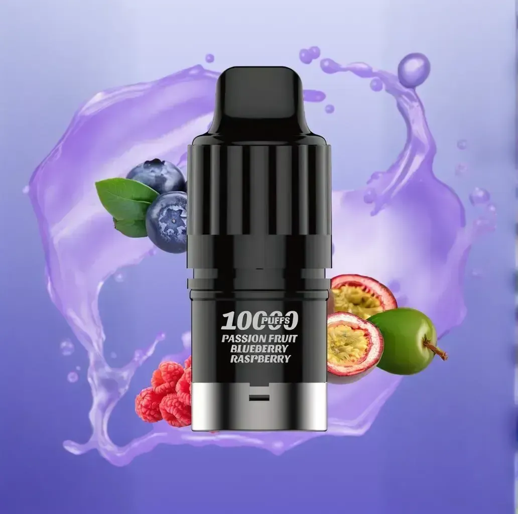 IGET BAR PLUS S3 10000 | Passion Fruit Blueberry Raspberry: 10000 Puffs, Refillable Joy