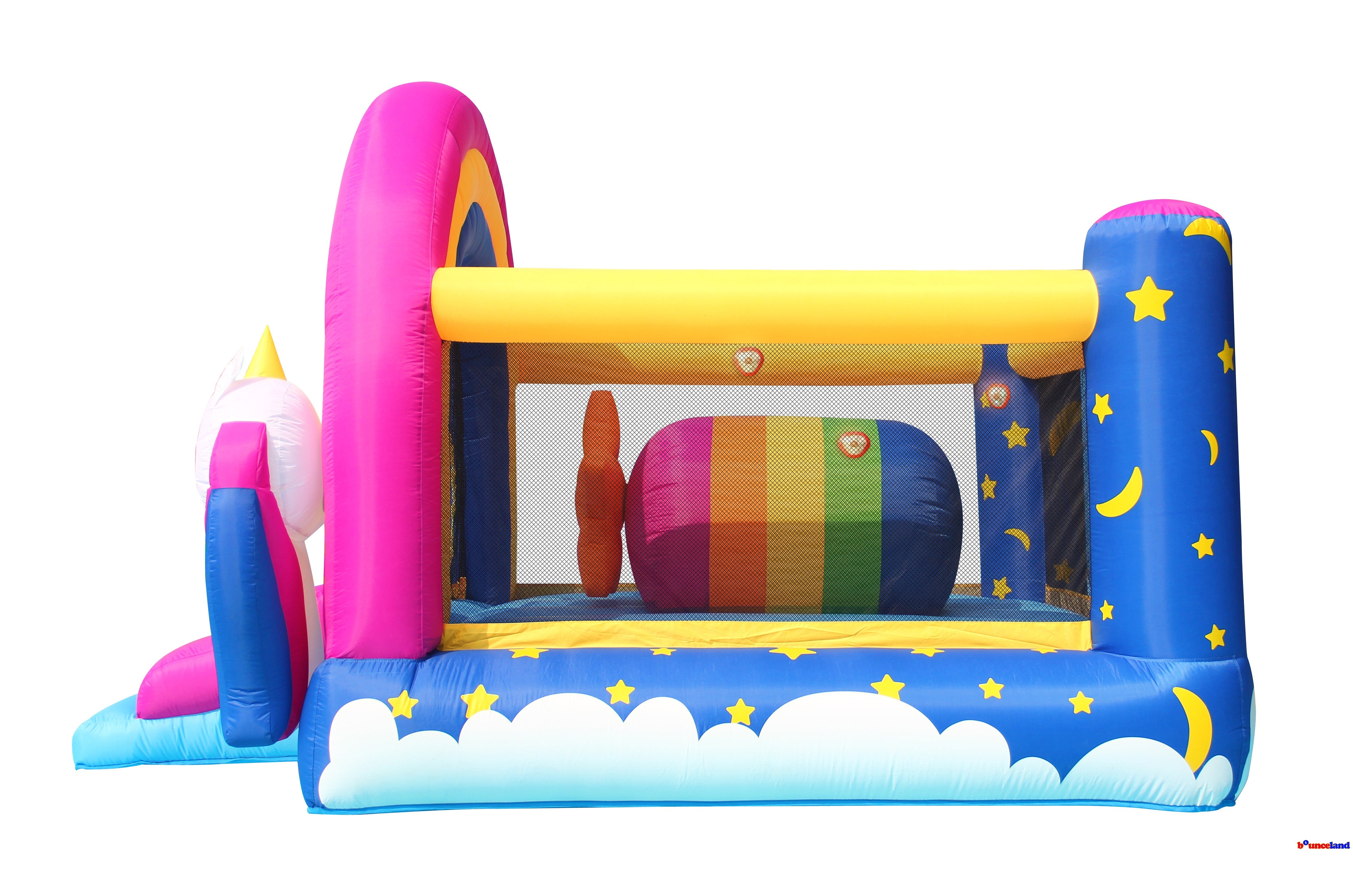 Fantasy Bounce House with Lights and Sound interaction inflatable bouncer