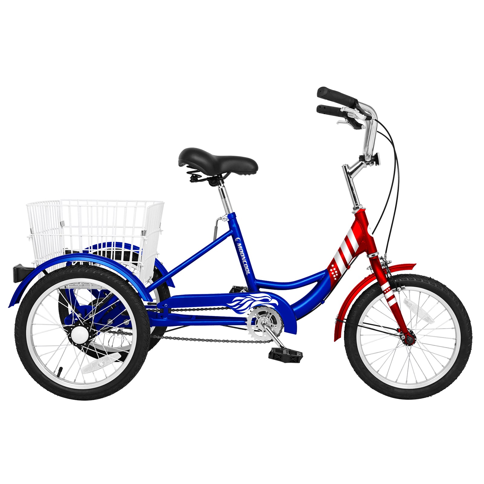 Lilypelle 16 inch Tricycle for Beginner Riders，Kids Tricycle 16