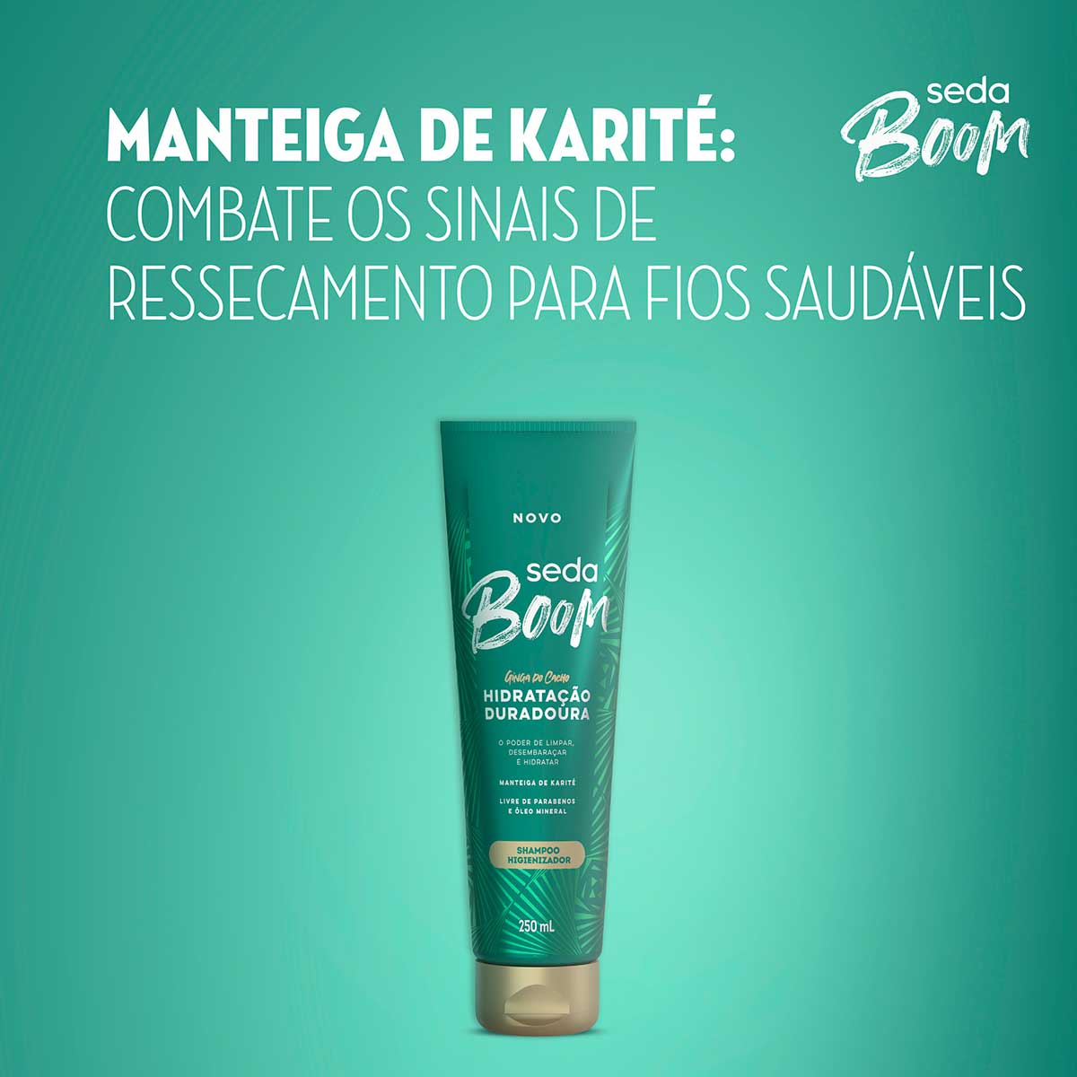 Shampoo Seda Boom Hidratacao Duradoura 250ml