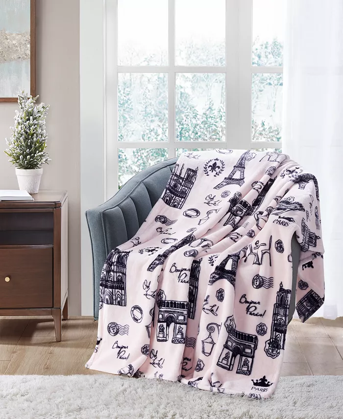 Charter Club LAST ACT! Cozy Plush Throw， 50