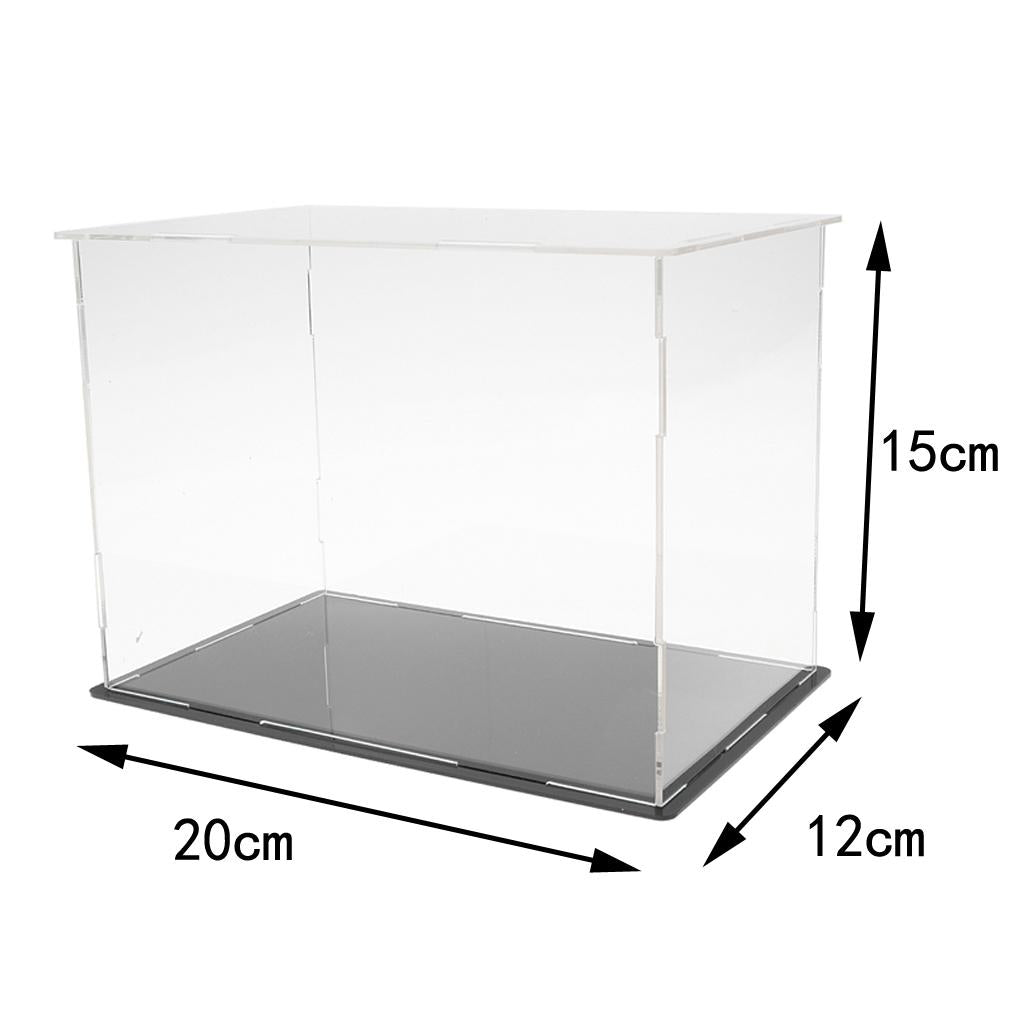 Acrylic Display Case Mini Cars Storage Cases Container Boxes