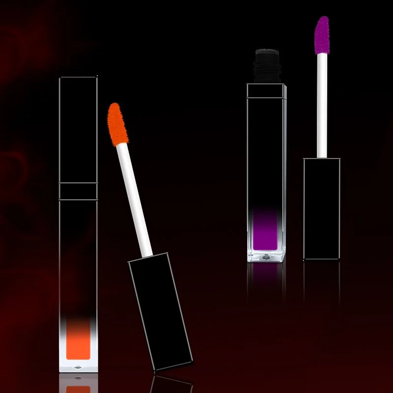 Private Label Liquid Matte Lipstick square Tube Custom Logo Lipstick