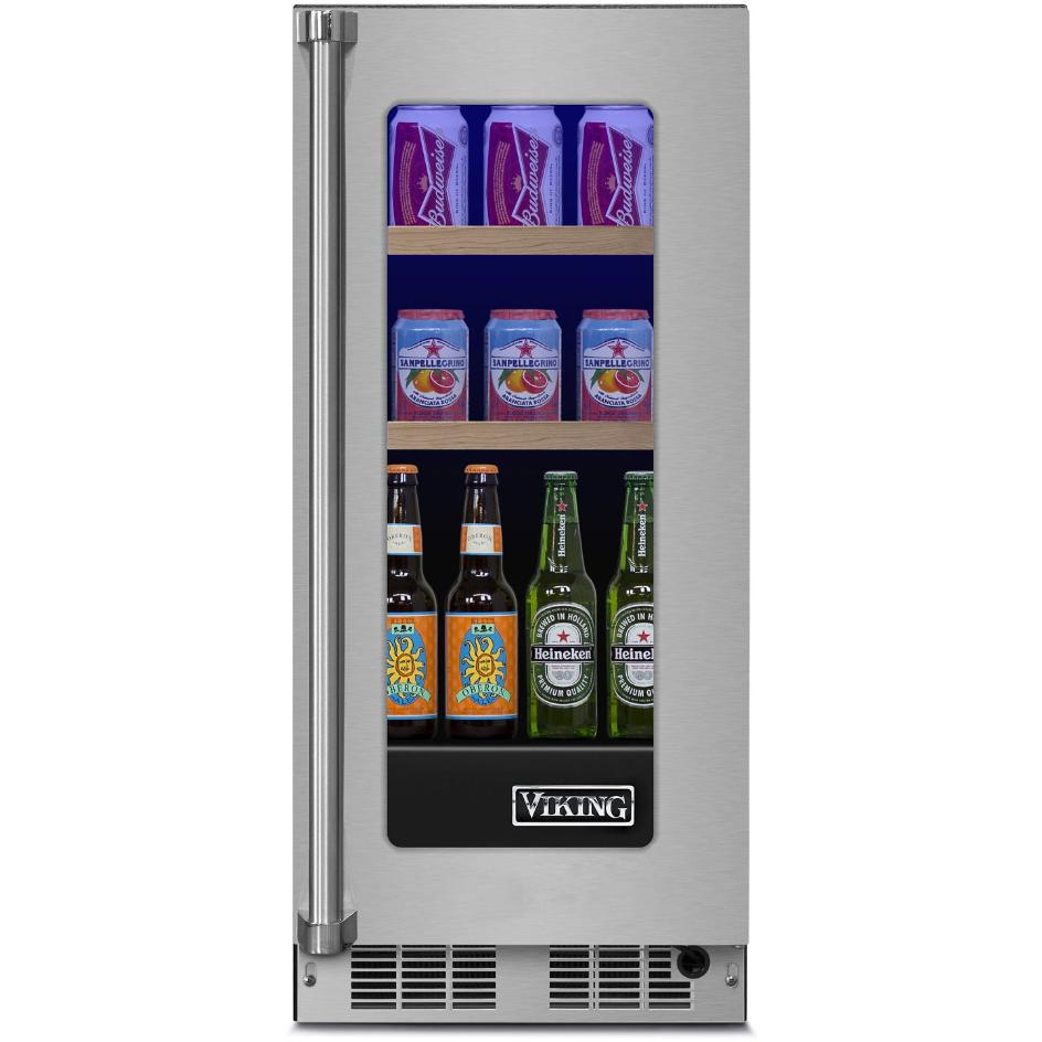 Viking 5 Series 2.7 cu.ft. Freestanding Beverage Center VBUI5151GSS