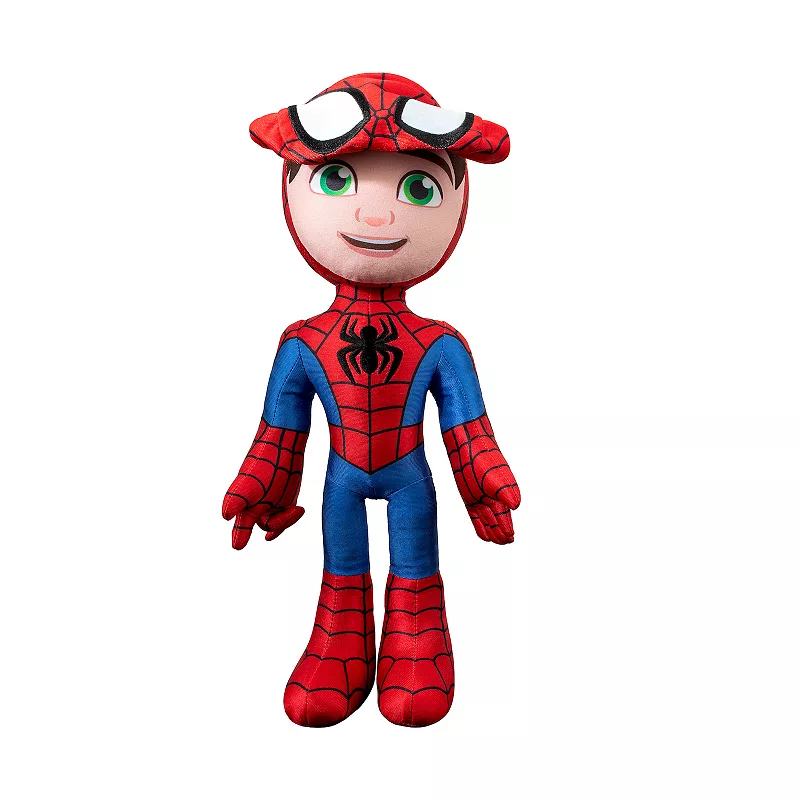 Marvel Spidey and His Amazing Friends Secret Reveal Spidey Plush