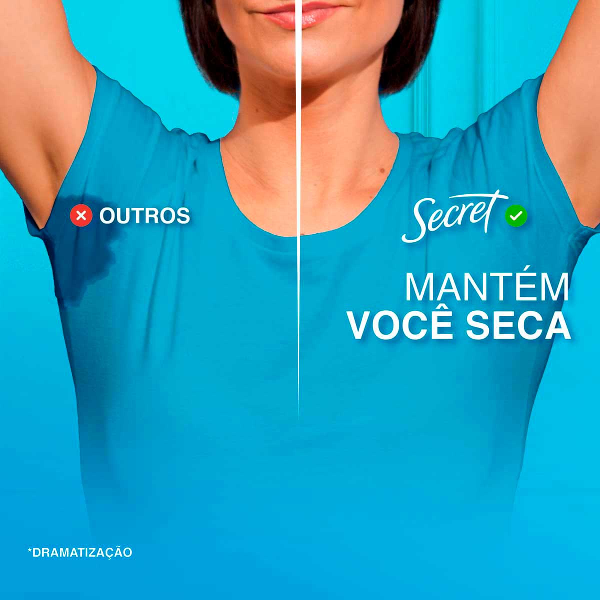 Antitranspirante Gel Lavender Secret 73g Leve Mais Pague Menos