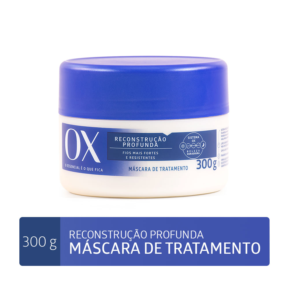 Creme de Tratamento para Cabelo Ox Reconstrucao Profunda 300g