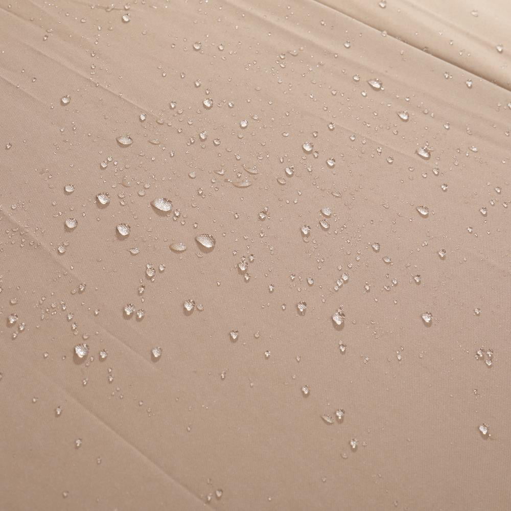 Zimtown 10ft Square Patio Umbrella Market Umbrella with Crank Top Color