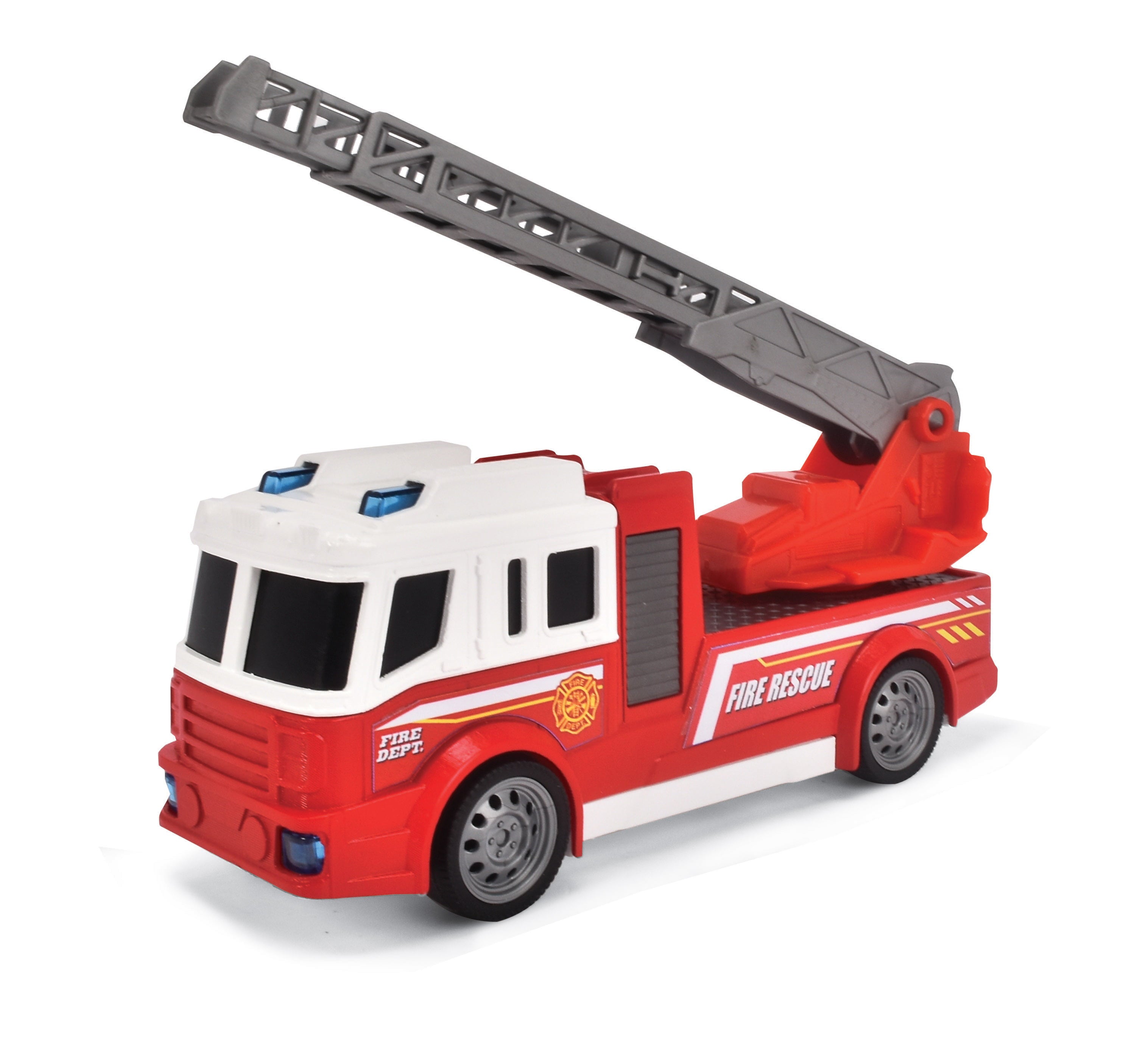 Adventure Force Rescue Station Freewheel Vehicle Playset， Lights and Sound， 3 Vehicles Included， Children Ages 3 and Up